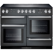 Rangemaster NEX110EISL/C 110cm Induction Range Cooker Nexus Slate / Chrome, A Rated