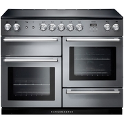 Rangemaster NEX110EISS/C 110cm Induction Range Cooker Nexus Stainless Steel / Chrome, A Rated