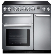 Rangemaster NEX90EISS/C 90cm Induction Range Cooker Nexus Stainless Steel / Chrome, A Rated