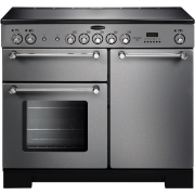 Rangemaster KCH100ECSS/C 100cm Ceramic Range Cooker Kitchener Stainless Steel / Chrome, A Rated