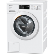 Miele WTD 163 Lotus White Washer Dryer, 8kg/5kg, 1500 Spin, A Rated