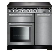 Rangemaster EDL90EISS/C 90cm Induction Range Cooker Encore Deluxe Stainless Steel / Chrome, A Rated