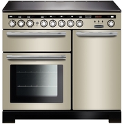 Rangemaster EDL100EIIV/C 100cm Induction Range Cooker Encore Deluxe Ivory / Chrome, A Rated