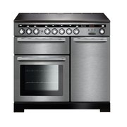 Rangemaster EDL100EISS/C 100cm Induction Range Cooker Encore Deluxe Stainless Steel / Chrome, A Rated