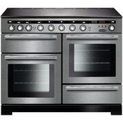 Rangemaster EDL110EISS/C 110cm Induction Range Cooker Encore Deluxe Stainless Steel / Chrome, A Rated