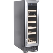 Amica AWC300SS Wine Cooler, Stainless Steel, G Rated