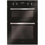 CDA DC941BL Built-In Electric Double Oven, Black, A Rated