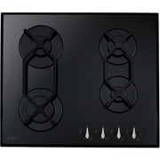 CDA HVG621BL 60cm 4 Burner Gas Hob, Black