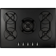 CDA HVG721BL 70cm 5 Burner Gas Hob, Black
