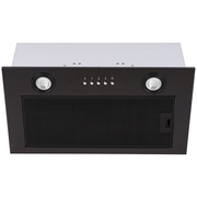 CDA CCA52BL Canopy Cooker Hood, Black, C Rated