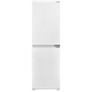 CDA CRI751 Low Frost Integrated Fridge Freezer, Sliding Hinge, 50/50, E Rated