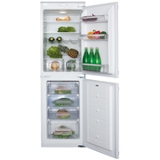 CDA FW852 Static Integrated Fridge Freezer, Sliding Hinge, 50/50, E Rated