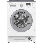 CDA CI327/1 Integrated Washing Machine, 7kg, 1400 Spin, White, B Rated