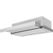 CDA CTE92SS Telescopic Cooker Hood, Stainless Steel, C Rated