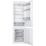 CDA FW727 Frost Free Integrated Fridge Freezer, Sliding Hinge, 70/30, White, E Rated