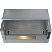 CDA EIN60FSI Integrated Cooker Hood, Silver, B Rated