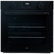 CDA SC500BL Built-In Electric Single Oven with Pyrolytic Cleaning, Black, A Rated