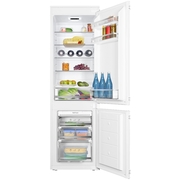 CDA FW527 No Frost Integrated Fridge Freezer, Sliding Hinge, 70/30, E Rated