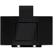 CDA EVA90BL 90cm Chimney Cooker Hood, Black, D Rated