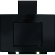 CDA EVA70BL 70cm Chimney Cooker Hood, Black, B Rated
