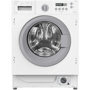CDA CI981 Integrated Washer Dryer, 8kg/6kg, 1400 Spin, White, B Rated