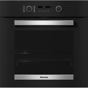 Miele H 2465 BP Built-In Electric Single Oven with Pyrolytic Cleaning, Black, A+ Rated
