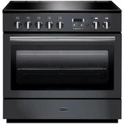 Rangemaster PROP90FXEISL/C 90cm Induction Range Cooker Professional Plus FX Slate / Chrome, A Rated