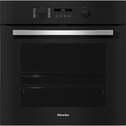 Miele H2766-1BP AirFry Built-In Electric Single Oven with Pyrolytic Cleaning, Black, A+ Rated