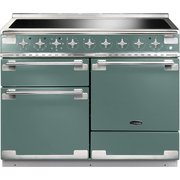 Rangemaster ELS110EIMG 110cm Induction Range Cooker Elise Mineral Green / Brushed Nickel, A Rated
