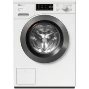 Miele WEA125 WCS Washing Machine, 8kg, 1400 Spin, White, A Rated