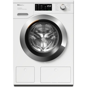 Miele WEG885 WCS Washing Machine, 9kg, 1400 Spin, White, A Rated