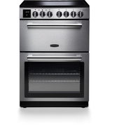 Rangemaster PROPL60ECSS/C Ceramic Electric Cooker with Double Oven Professional Plus Stainless Steel / Chrome, A Rated