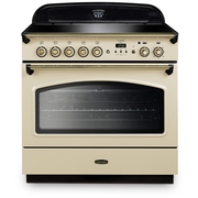 Rangemaster Classic FX CLAS90FXEICR/B 90cm Induction Range Cooker 90 Cream / Brass, A Rated