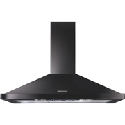 Rangemaster RHDC100SL/C 100cm Chimney Cooker Hood Slate / Chrome, B Rated