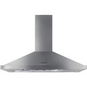 Rangemaster RHDC110SS/C 110cm Chimney Cooker Hood Stainless Steel / Chrome, B Rated