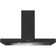 Rangemaster UHDF110SL 110cm Chimney Cooker Hood Flat Slate, B Rated