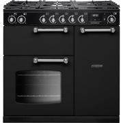 Rangemaster COT90DFPGBL/CM1 90cm Dual Fuel Range Cooker, A Rated