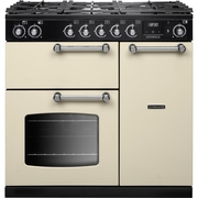 Rangemaster COT90DFPPCR/CM1 90cm Dual Fuel Range Cooker, A Rated