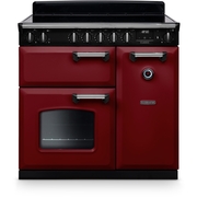 Rangemaster CL90EIPBOR/CM1 90cm Induction Range Cooker Classic Bordeaux / Chrome, A Rated