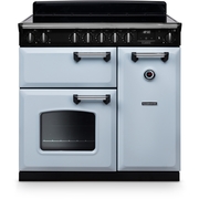 Rangemaster CL90EIPMSB/CM1 90cm Induction Range Cooker Classic Misty Blue / Chrome, A Rated
