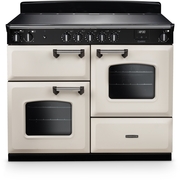 Rangemaster CLO110EIPPCR/CM1 110cm Induction Range Cooker Classic Pale Cream / Chrome, A Rated