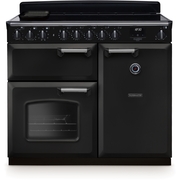 Rangemaster CLDL100EIPCBL/CM1 100cm Induction Range Cooker Classic Deluxe Charcoal Black / Chrome, A Rated