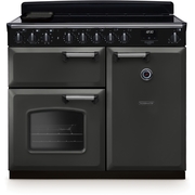 Rangemaster CLDL100EIPSLT/CM1 100cm Induction Range Cooker Classic Deluxe Slate / Chrome, A Rated