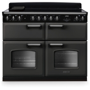 Rangemaster CLDLB110EIPSLT/CM1 110cm Induction Range Cooker Classic Deluxe Slate / Chrome, A Rated