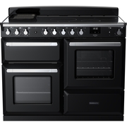 Rangemaster ESDLO110EIPGBL/CM1 110cm Induction Range Cooker Estel Deluxe Black / Chrome, A Rated