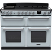 Rangemaster ESDLB110EIPMSB/CM1 110cm Induction Range Cooker Estel Deluxe Misty Blue / Chrome, A Rated