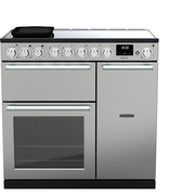 Rangemaster NEX90EISTST/CM1 90cm Induction Range Cooker Nexus Deluxe Stainless Steel / Chrome, A Rated