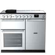 Rangemaster NEX100EISTST/CM1 100cm Induction Range Cooker Nexus Deluxe Stainless Steel / Chrome, A Rated