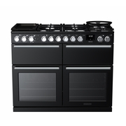 Rangemaster NEXB110DFPGBL/CM1 110cm Dual Fuel Range Cooker, A Rated