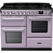 Rangemaster ESDLO110DFPHTH/CM1 110cm Dual Fuel Range Cooker Estel Deluxe Heather / Chrome, A Rated